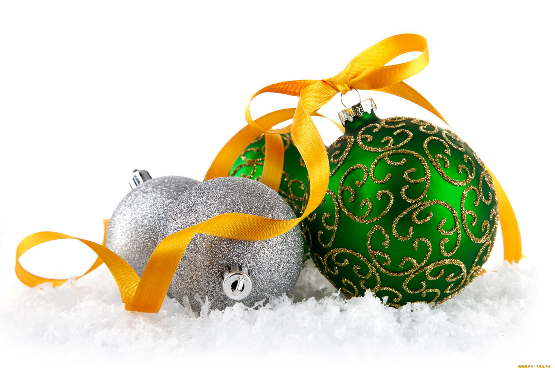 , , new, year, christmas, decoration, balls, snow, , , 